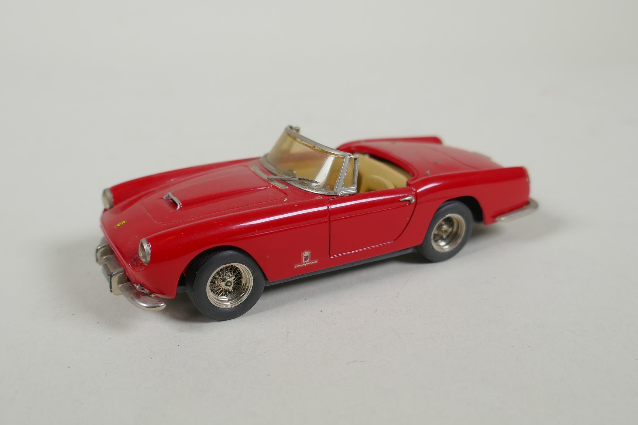 Six AMR (Andre Marie Ruf) 1:43 scale metal kit built Ferrari models including a Ferrari 250 GT - Image 2 of 9