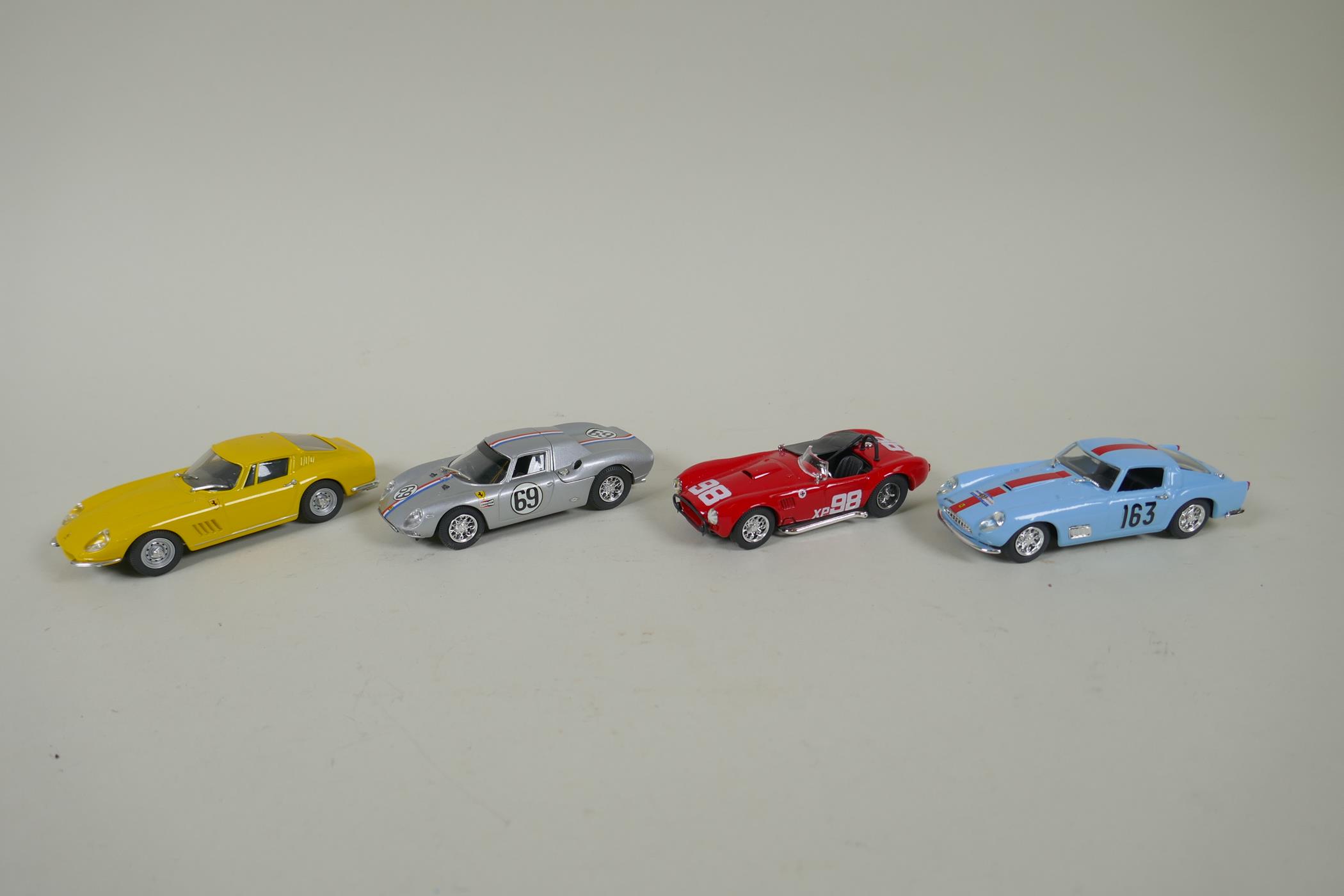 Twenty seven Model Box die cast 1:43 scale model cars, to include a Ford GT40, a Ferrari 275 GTB, - Image 8 of 8