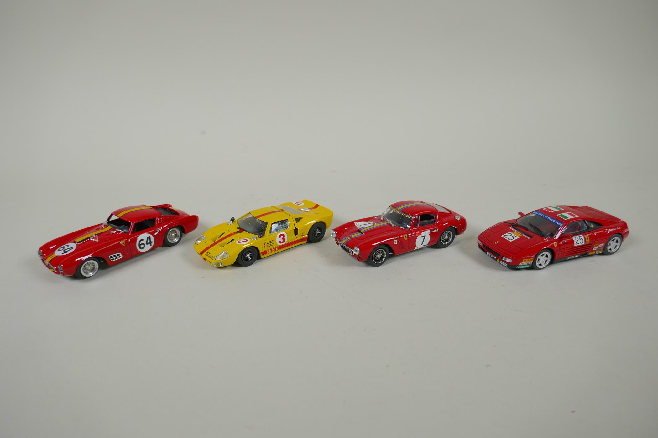 Nineteen Bang Models die cast 1:43 scale model cars to include Ferrari 348, Ferrari 250 SWB, AC - Image 5 of 6