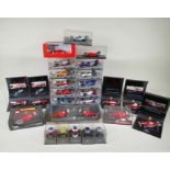 Twenty two 1:43 scale die cast model Formula 1 cars, to include eleven from Formula 1, The Car