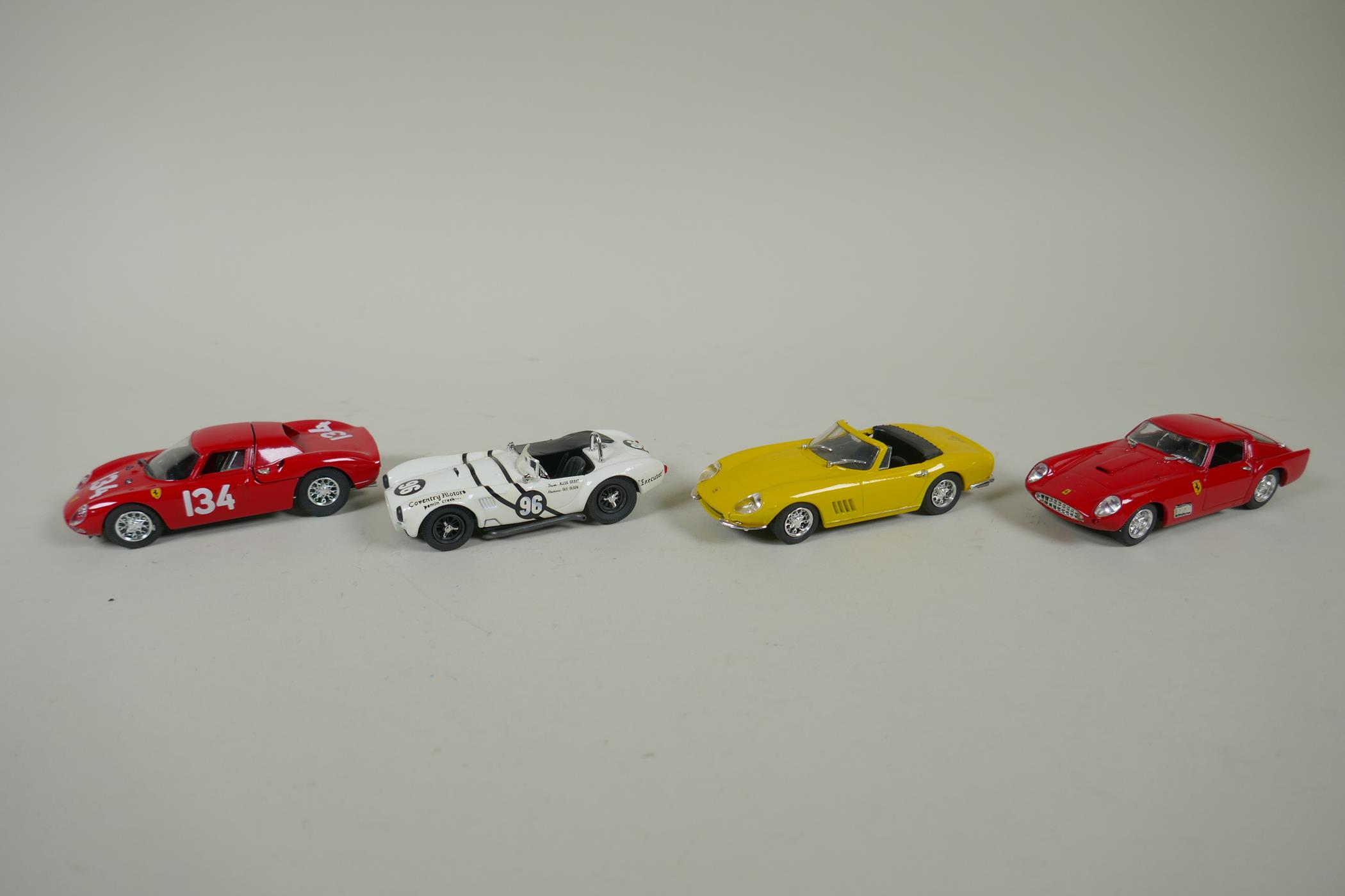 Twenty six Model Box die cast 1:43 scale model cars, to include a Ford GT40, a Ferrari 275 GTB, a - Image 6 of 8