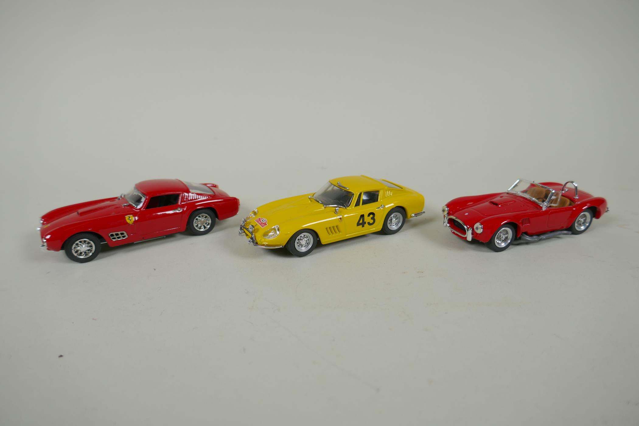 Twenty six Model Box die cast 1:43 scale model cars, to include a Ford GT40, a Ferrari 275 GTB, a - Image 7 of 8