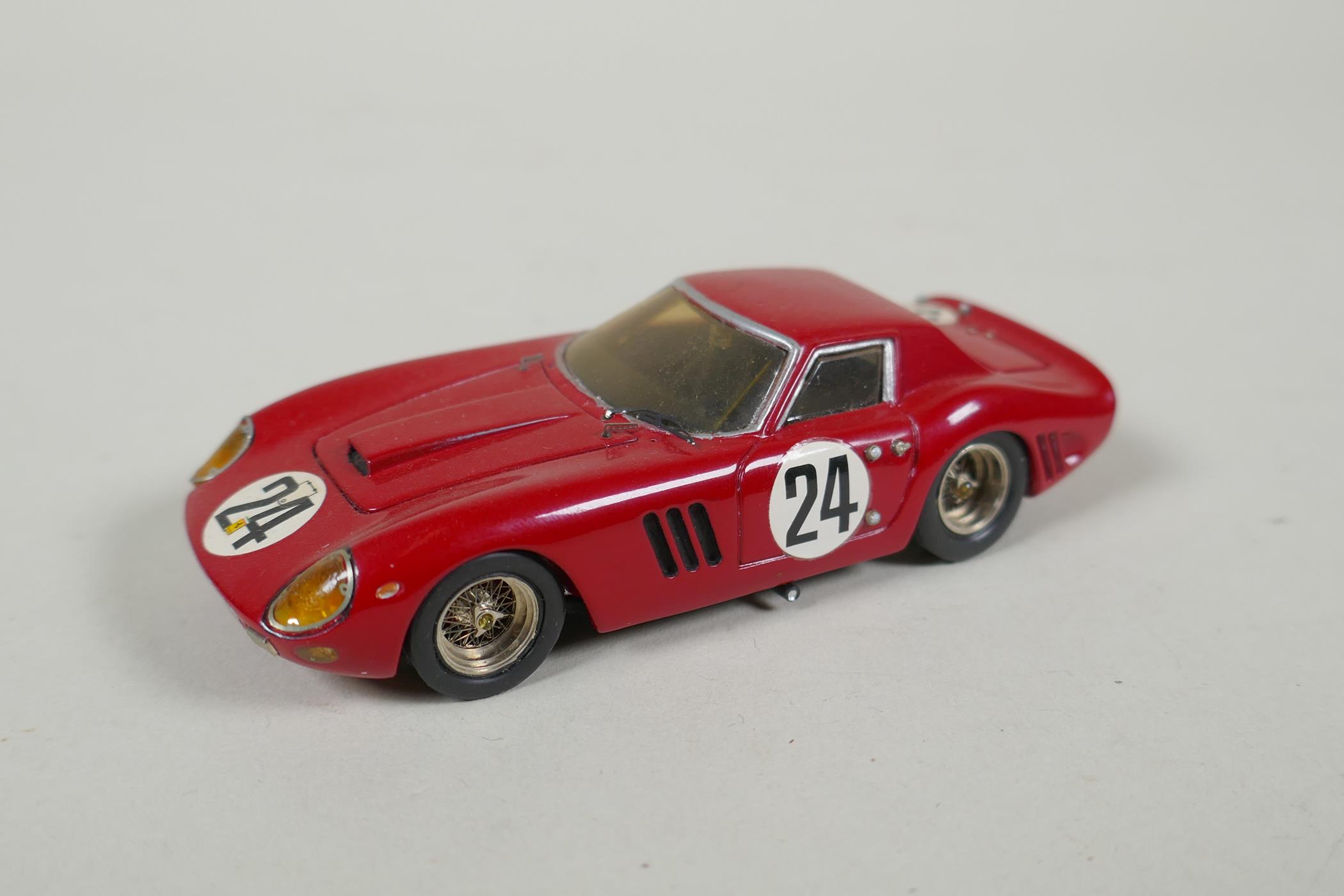 Six AMR (Andre Marie Ruf) 1:43 scale metal kit built Ferrari models including a Ferrari 250 GT - Image 5 of 9