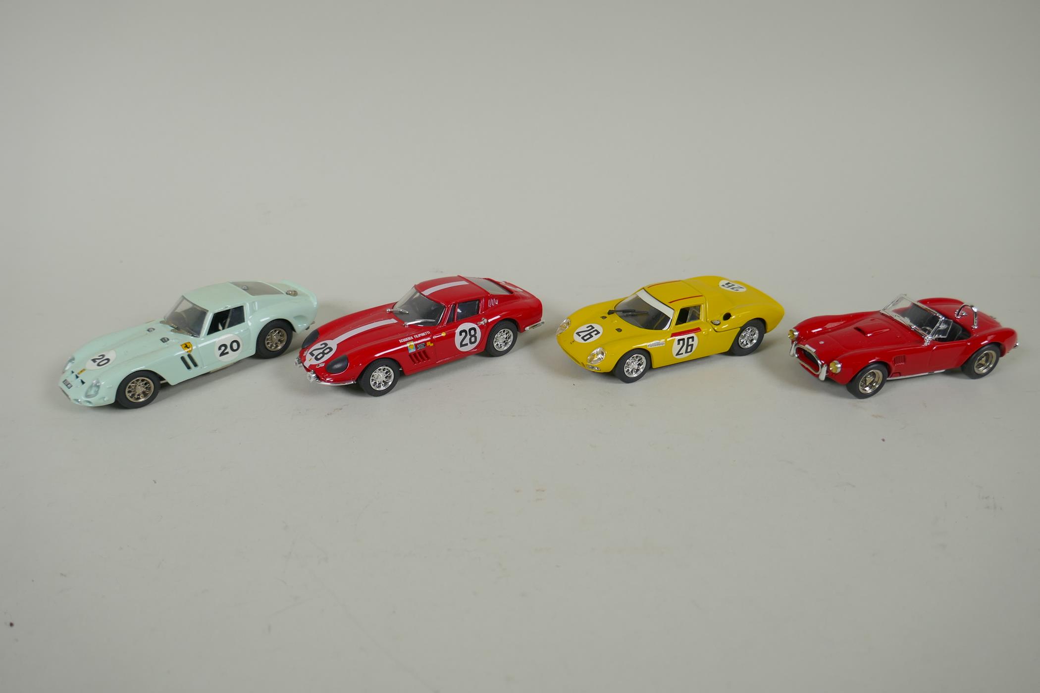 Twenty seven Model Box die cast 1:43 scale model cars, to include a Ford GT40, a Ferrari 275 GTB, - Image 6 of 8