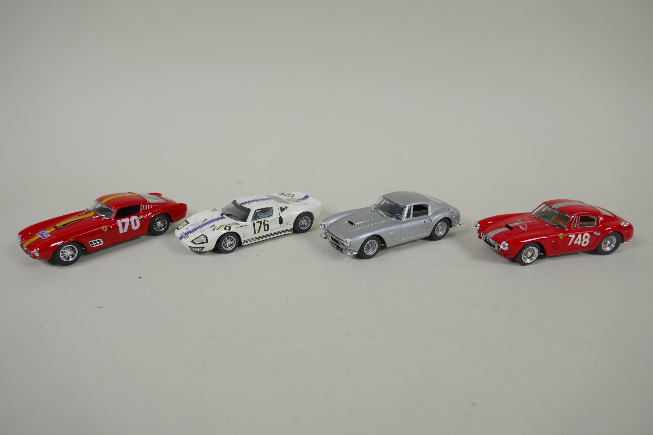 Nineteen Bang Models die cast 1:43 scale model cars to include Ferrari 348, Ferrari 250 SWB, AC - Image 5 of 6