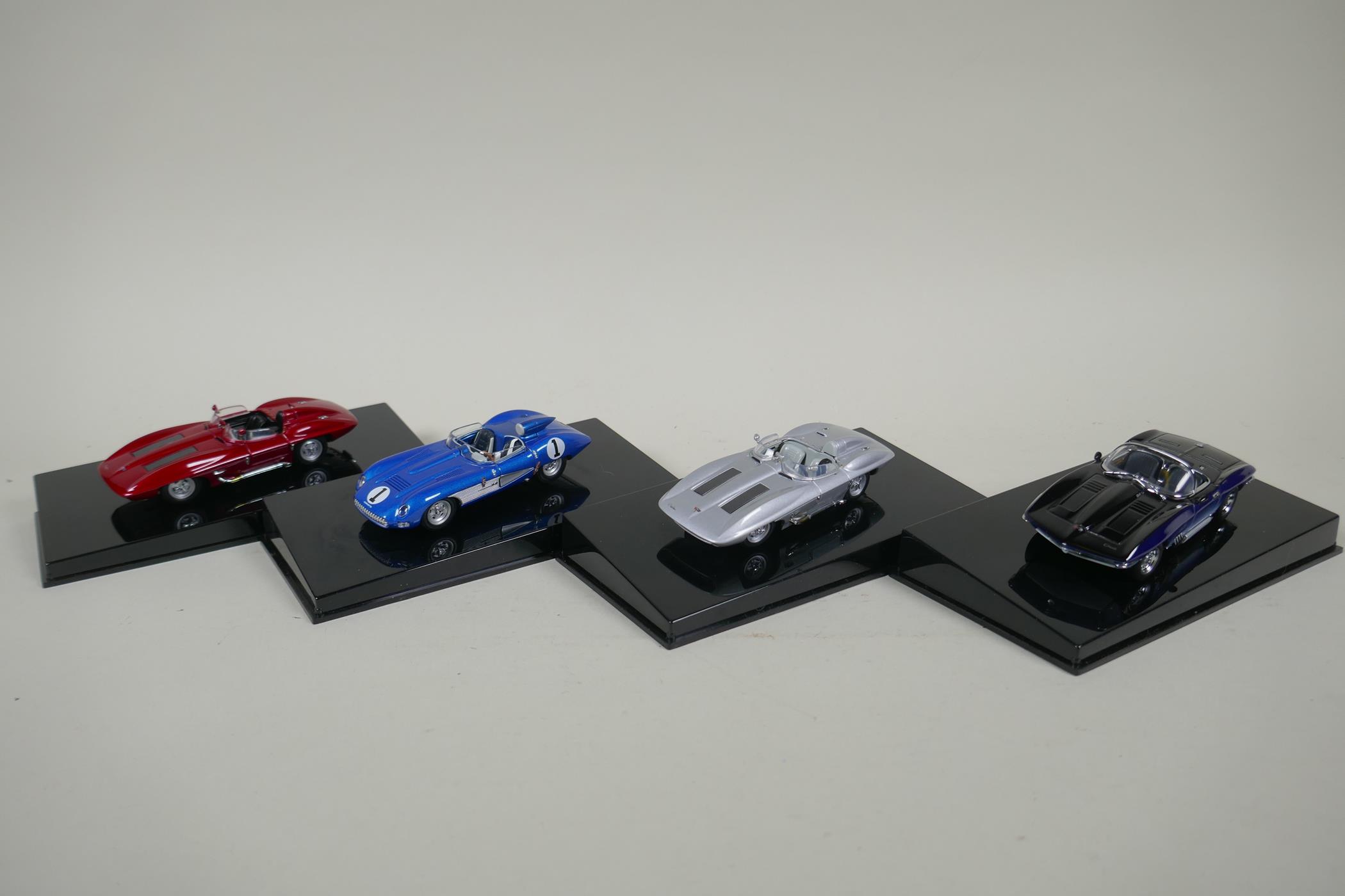 Twenty four 1:43 scale die cast model cars by various manufacturers including Auto Art, Spark, - Image 3 of 9