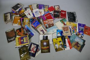 A collection of theatre and opera programmes, 1960s-1990s