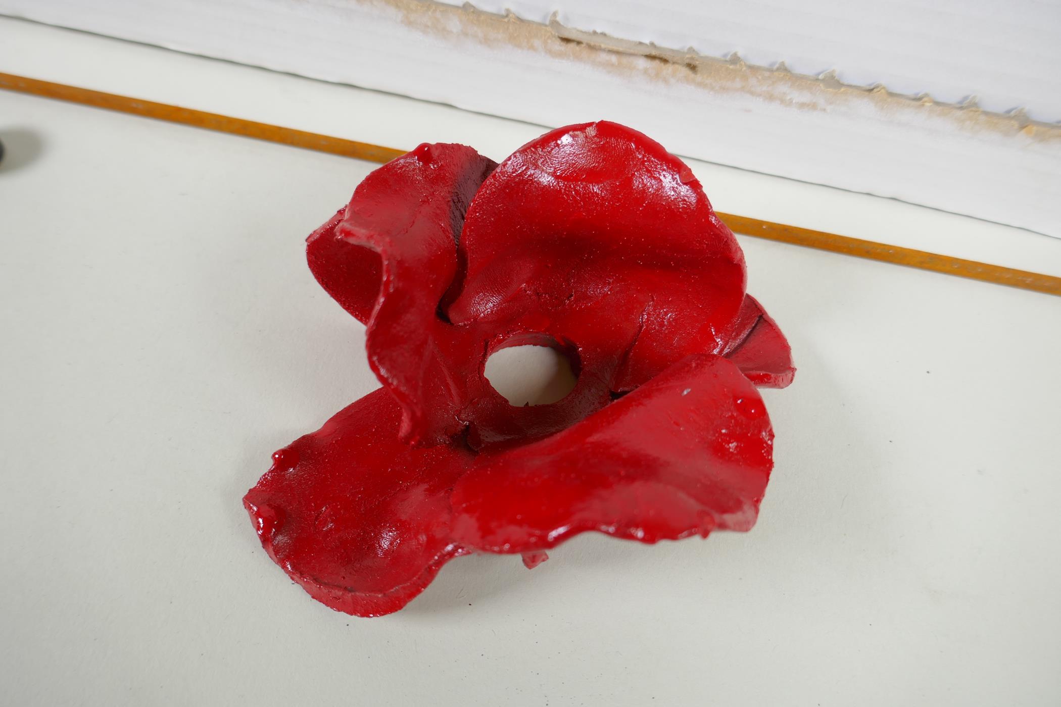 Paul Cummins, (British, b.1977), Blood Swept Lands and Seas of Red, one of 888,246 ceramic poppies - Image 2 of 6