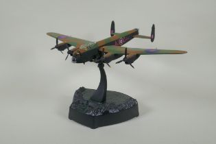 A Corgi Aviation Archive Sights & Sounds diecast 1:72 scale Avro Lancaster Mk III (Special), AJ-G