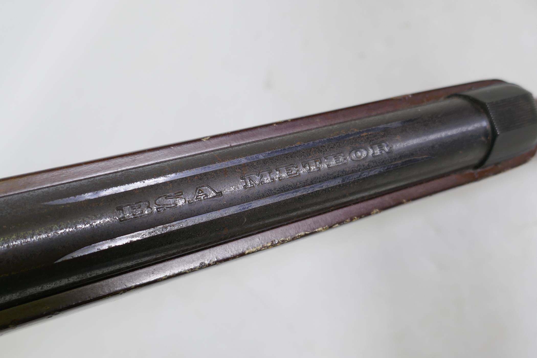 A BSA Meteor break barrel air rifle, serial no ZE07394, 105cm long - Image 2 of 3