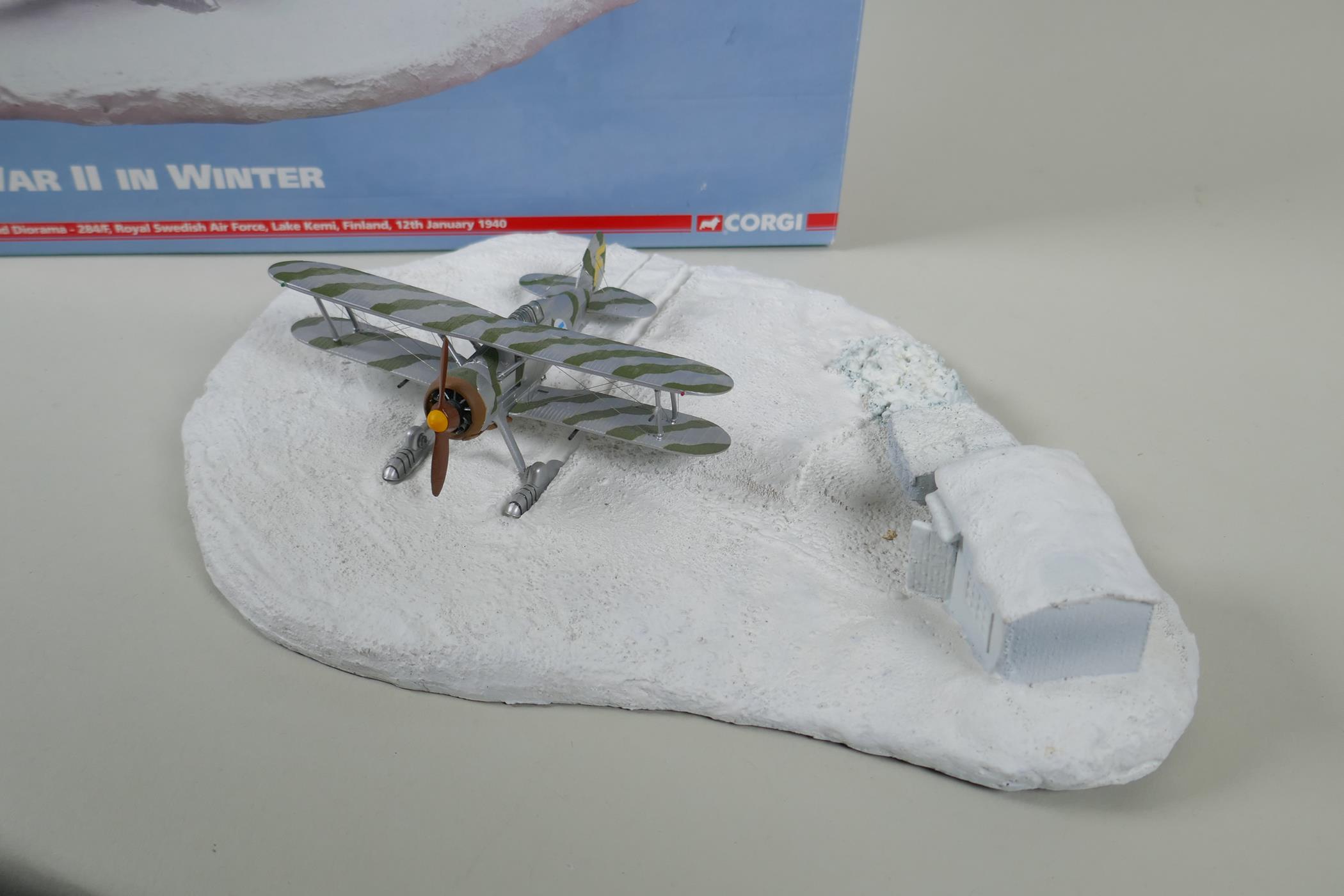 Two Corgi Aviation Archive diecast 1:72 scale models, including World War II/Atlantic By Night - Image 4 of 4