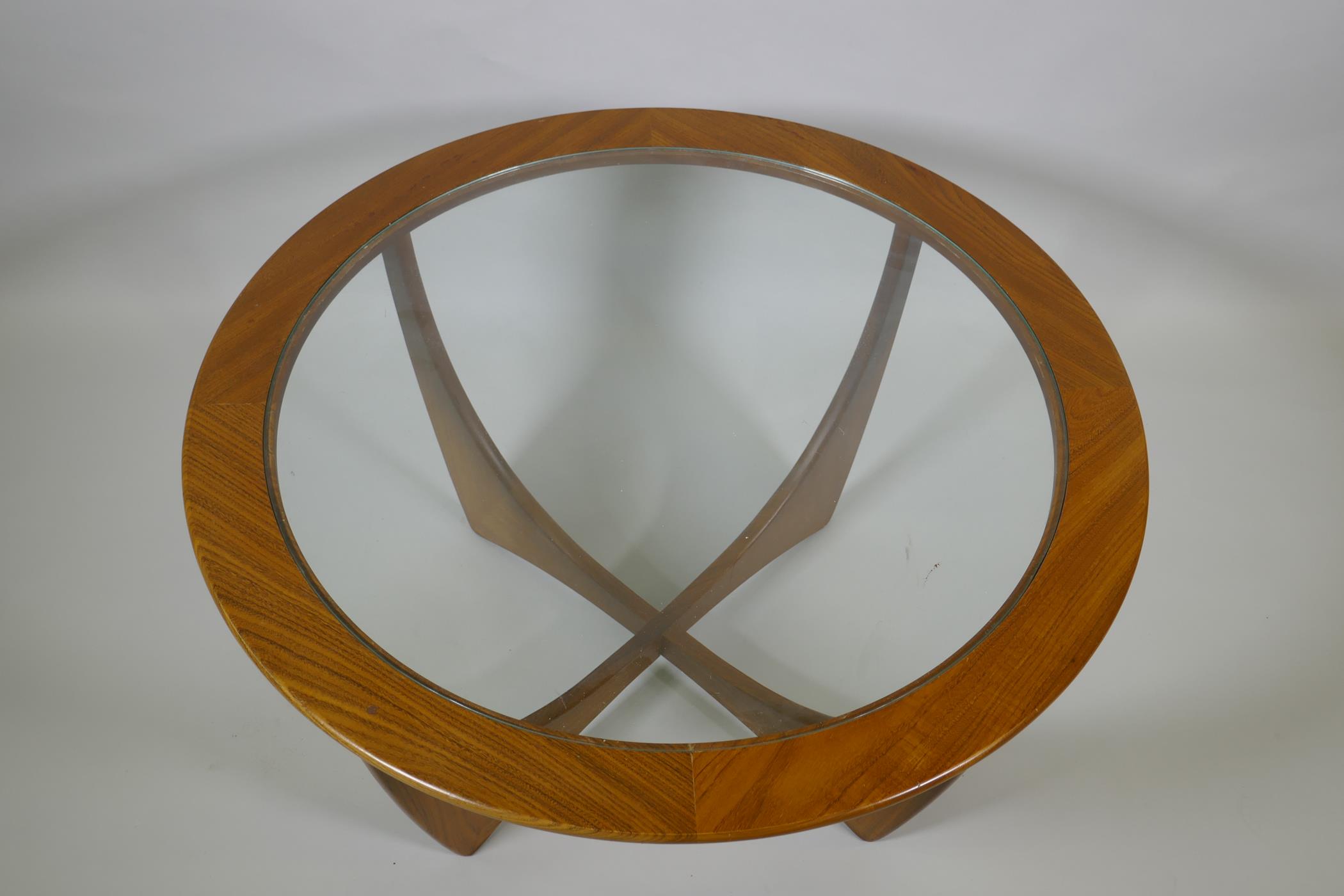 A mid century G-Plan Astro teak coffee table, designed by Victor B. Wilkins, 84cm diameter - Image 2 of 3