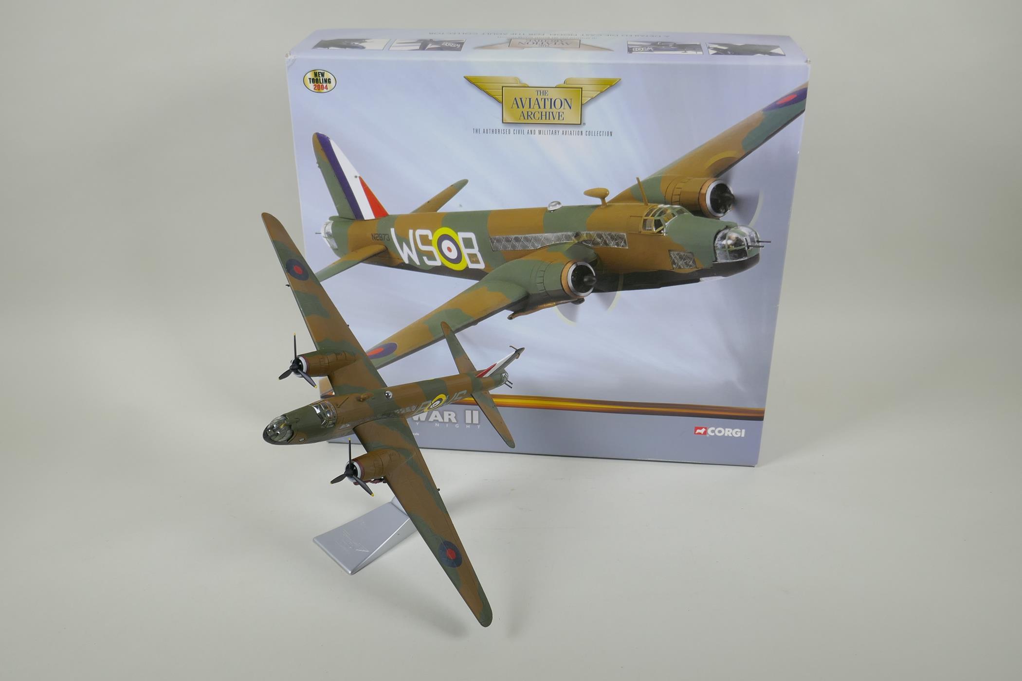 Two Corgi Aviation Archive diecast 1:72 scale models, including World War II/Atlantic By Night - Image 2 of 4