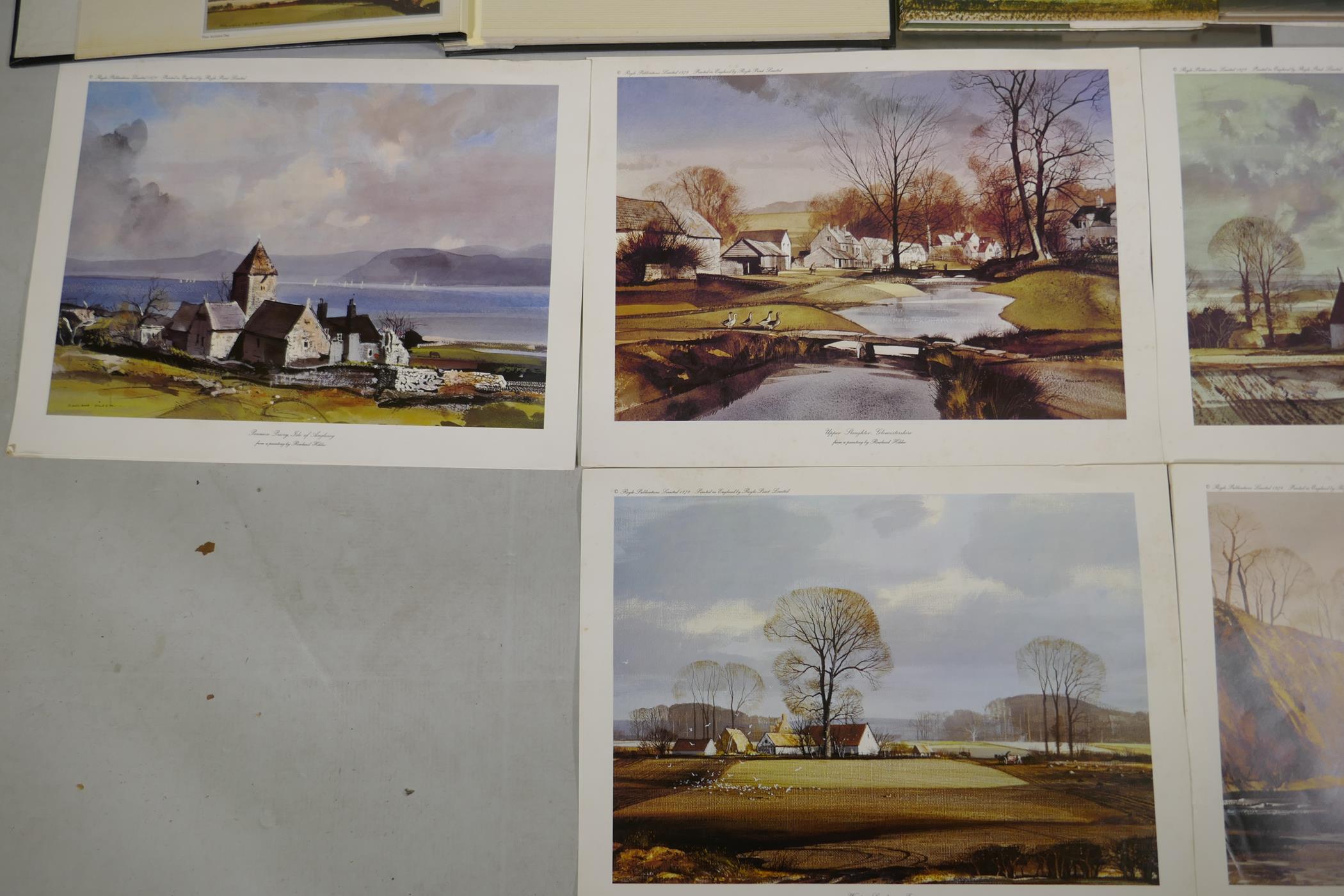 Rowland Hilder, (American, 1905-1993), a large quantity of prints, loose and in albums, and two - Image 2 of 5