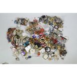 A quantity of costume jewellery, 11kg