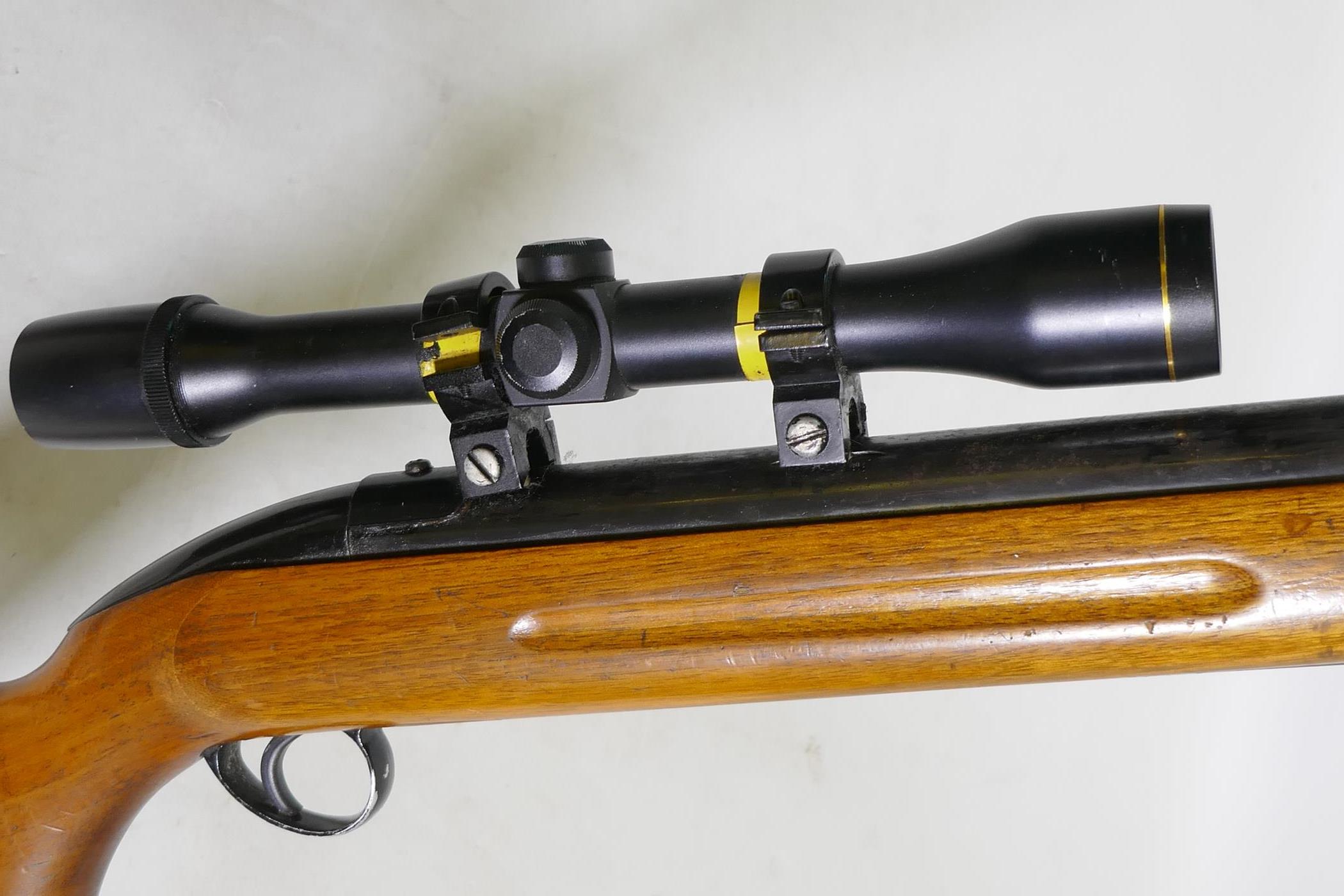 A BSA Airsporter underlever air rifle with an ASI scope, serial no. GD2343E - Image 6 of 6