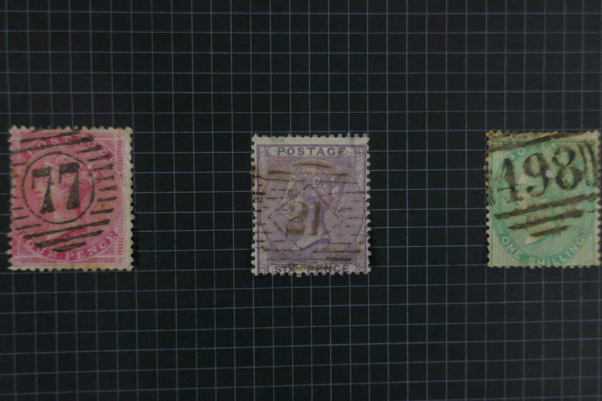 An album of C19th to early C20th British stamps to include a Penny Black with four good margins - Image 5 of 9
