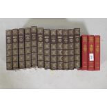 Winston S. Churchill, The Second World War, 12 Volumes Heron Books, hardback with gilt decoration,