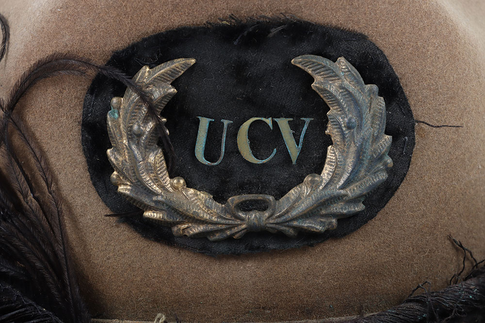 AMERICAN U.C.V. (CONFEDERATE VETERANS) HAT - Image 2 of 11