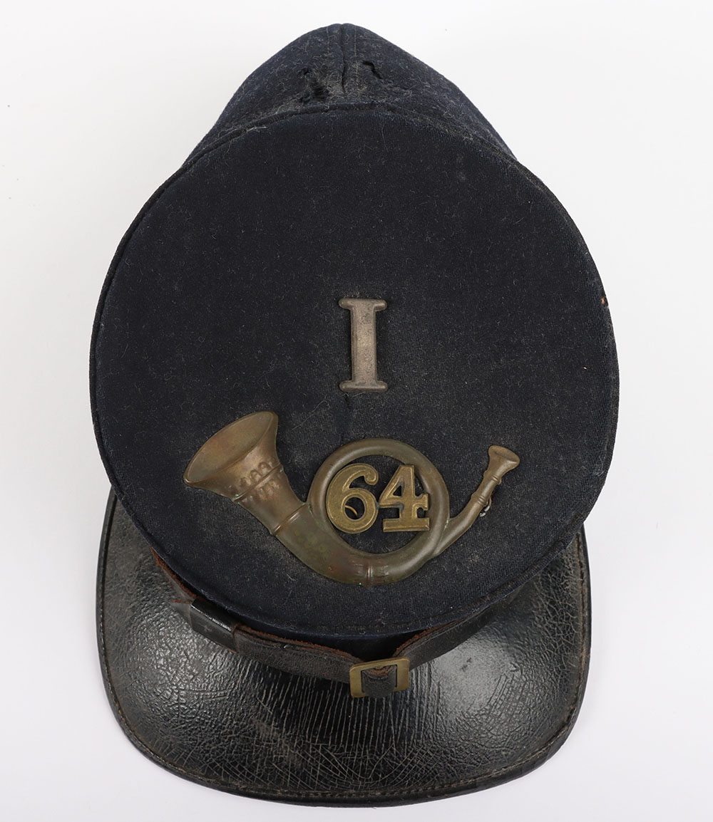 US CIVIL WAR PERIOD UNION FORAGE CAP W/ UNIT INSIGNIA - Image 8 of 10