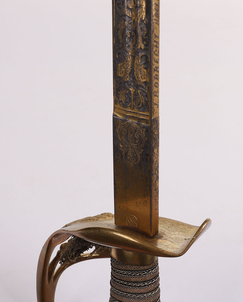 IMPERIAL GERMAN PRUSSIAN BLUE GILT AND DAMASCUS PRESENTATION OFFICERS SWORD - Image 17 of 21