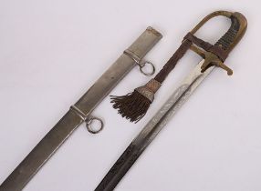 RARE POLISH M-1921 CAVALRY SWORD WITH ETCHED BLADE