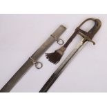 RARE POLISH M-1921 CAVALRY SWORD WITH ETCHED BLADE