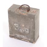 WW2 GERMAN WEHRMACHT METAL BOX MARKED 3 KG