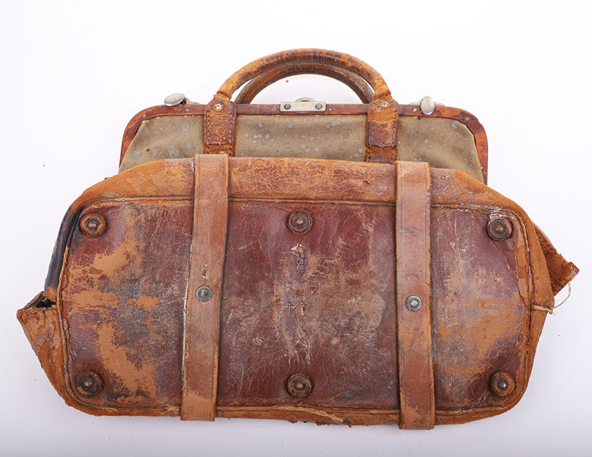 GEORGE E. GOODFELLOW MEDICAL BAG CIRCA 1880’S - Image 6 of 7