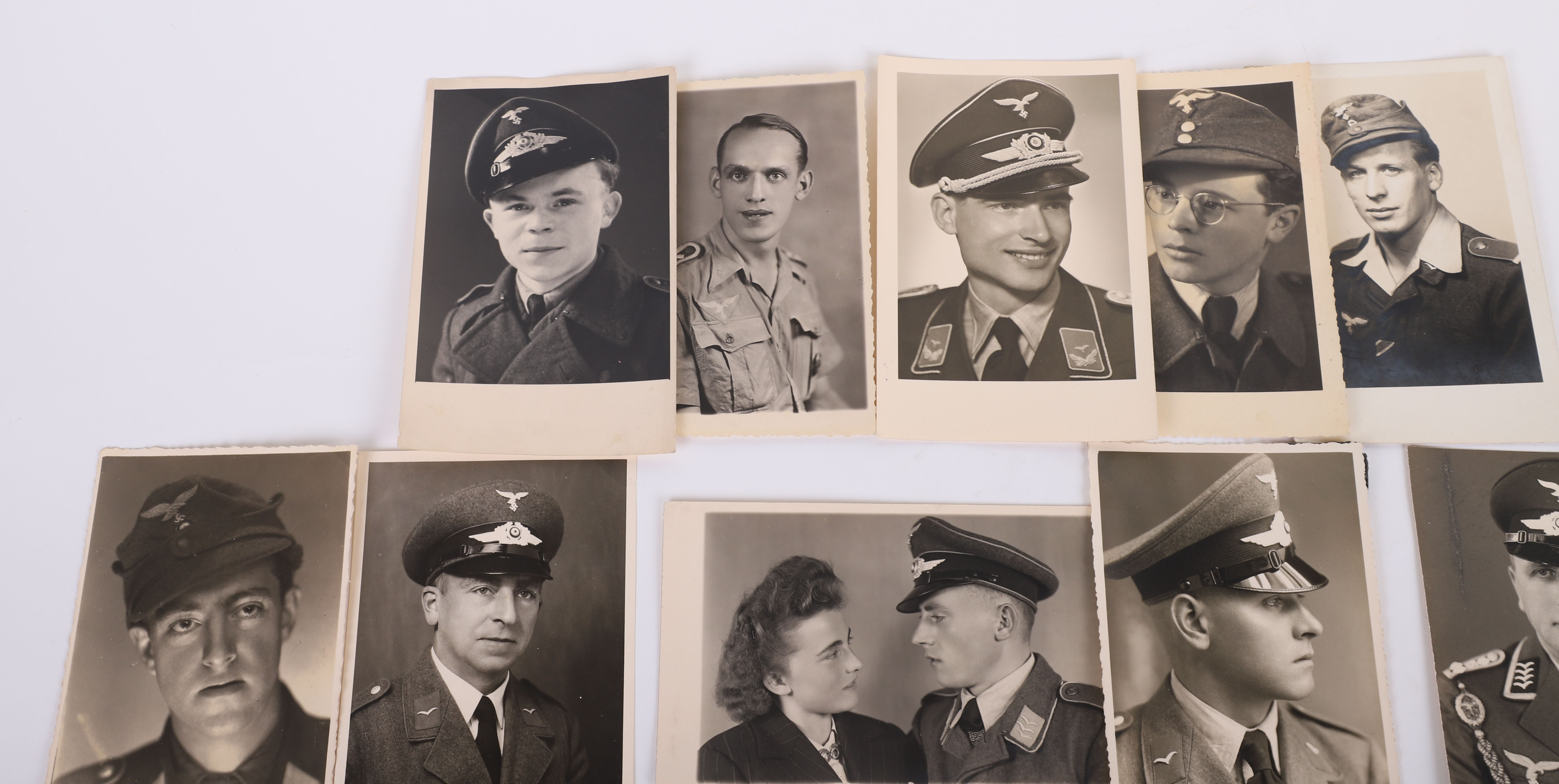 14 LUFTWAFFE PHOTO POSTCARDS & 2 PHOTOS  - Image 2 of 8