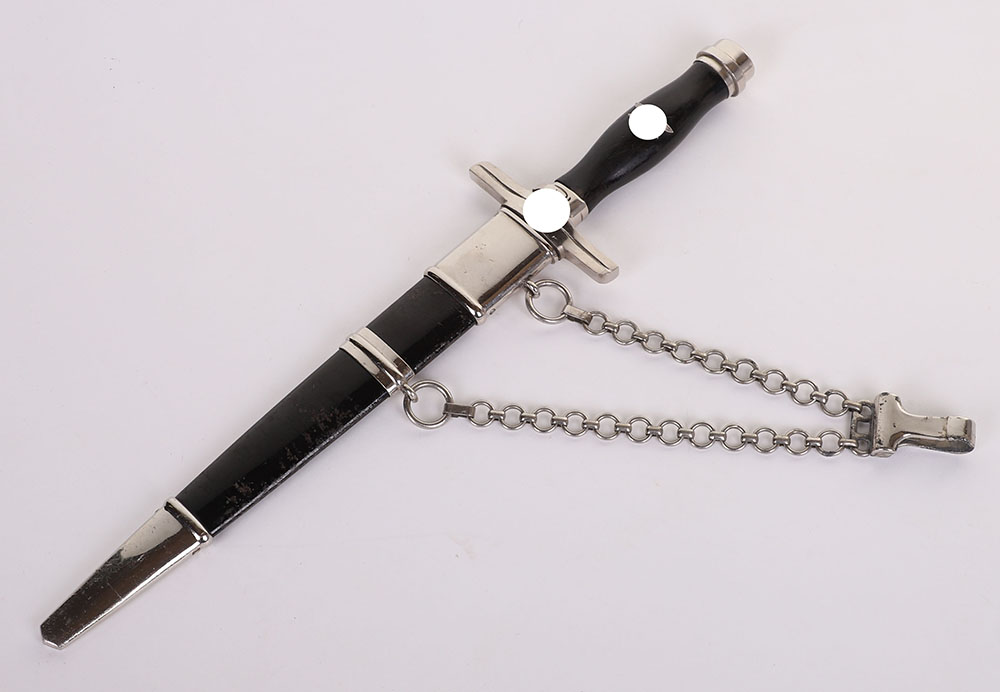 THIRD REICH POSTSCHUTZ OFFICIALS DRESS DAGGER BY PAUL WEYERSBERG, SOLINGEN