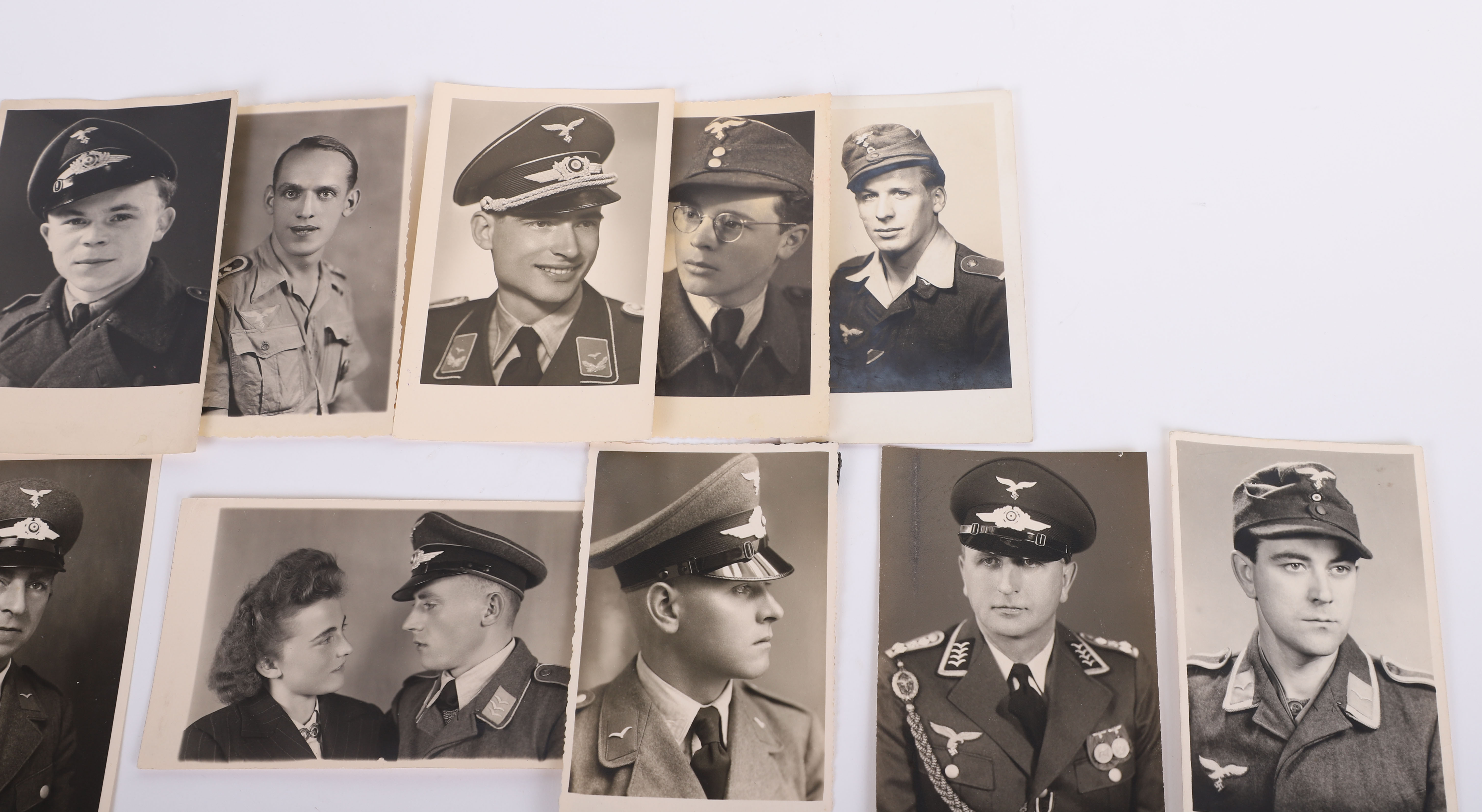 14 LUFTWAFFE PHOTO POSTCARDS & 2 PHOTOS  - Image 3 of 8