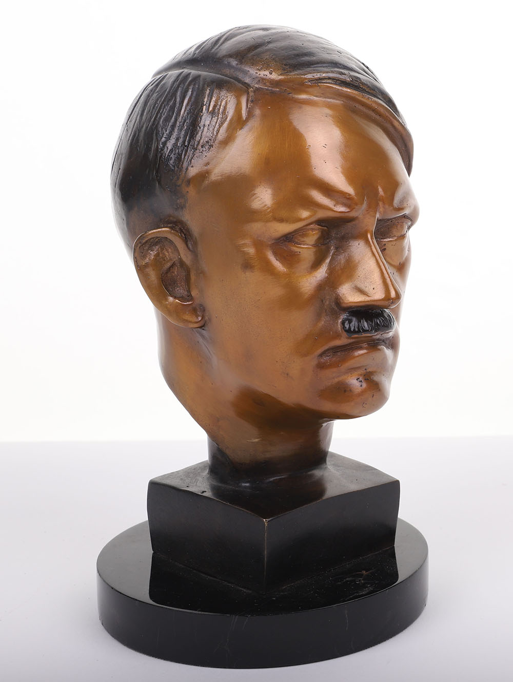 ADOLF HITLER BRONZE BUST - Image 3 of 8