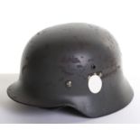 WWII GERMAN HEER M-35 DOUBLE-DECAL HELMET