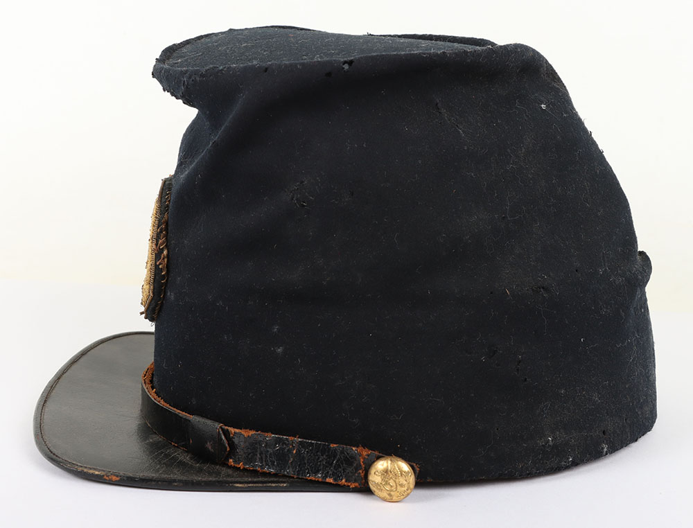 US CIVIL WAR PERIOD UNION BUMMERS CAP, OFFICERS - Image 5 of 10