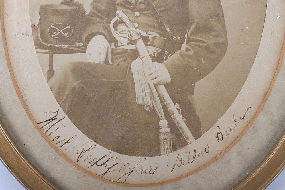 US MODEL 1860 STYLE PRESESENTASION SWORD W/ PHOTO FROM A MEMBER OF THE 7TH REGIMENT NEW YORK CAVALRY - Image 17 of 19