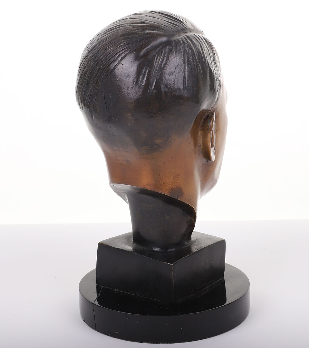 ADOLF HITLER BRONZE BUST - Image 5 of 8