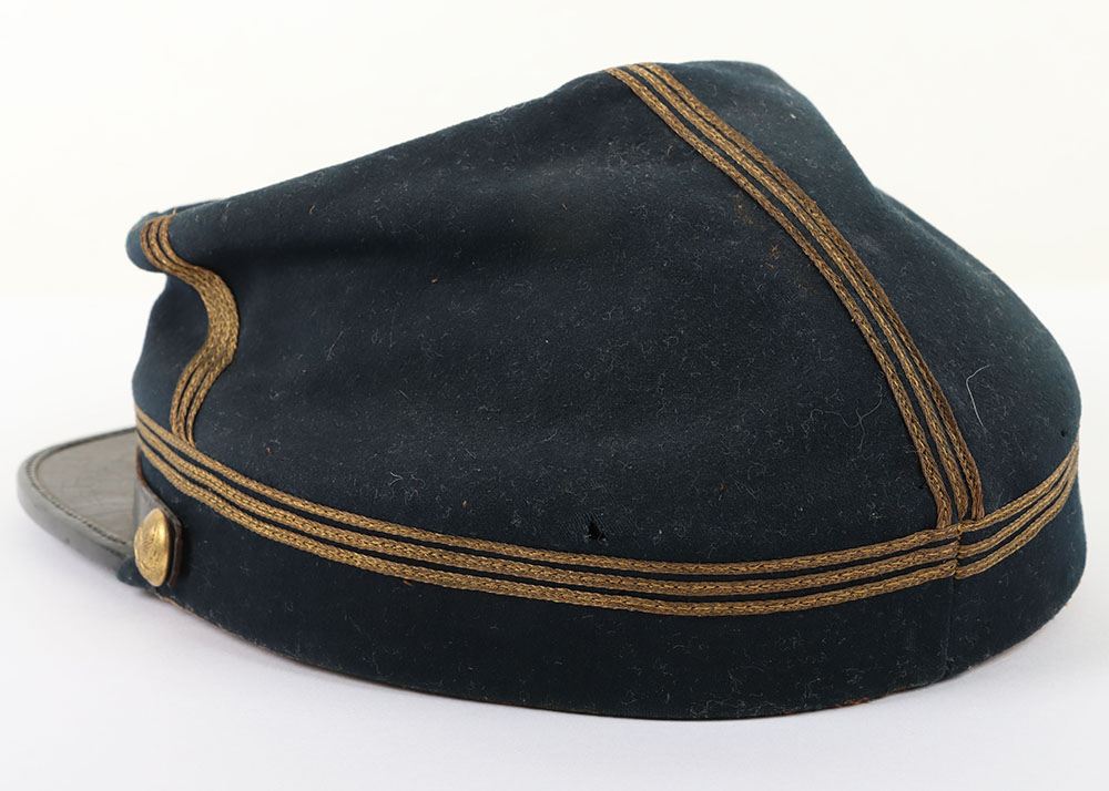 US CIVIL WAR PERIOD UNION CHAUSSER CAP, INFANTRY OFFICER - Image 6 of 9