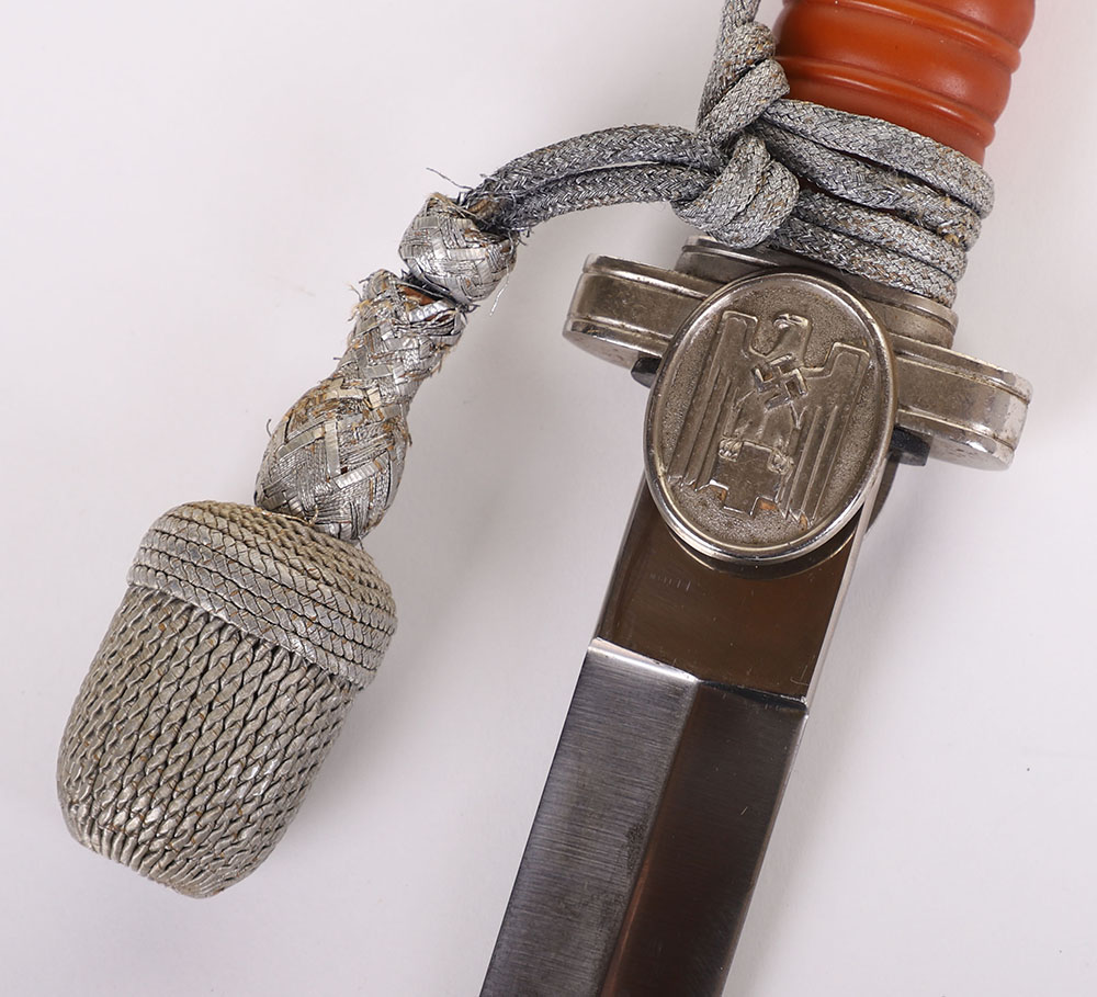 THIRD REICH RED CROSS OFFICERS DRESS DAGGER - Image 6 of 11