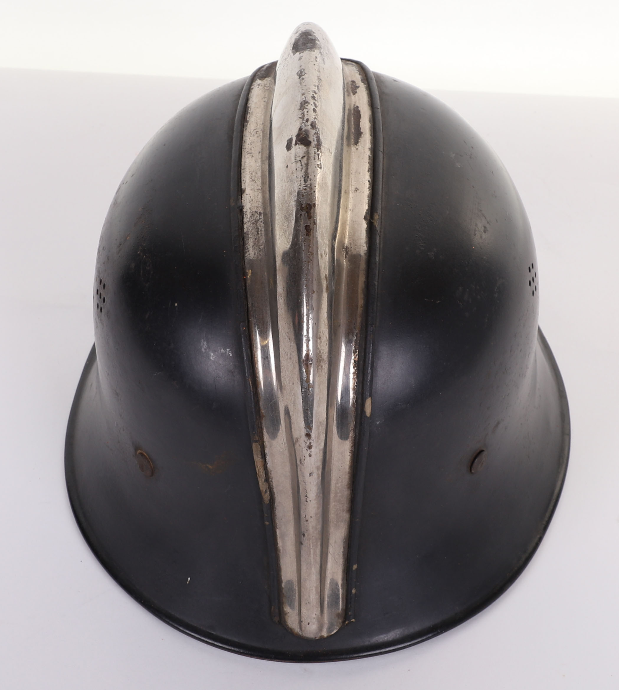 WW2 GERMAN FIRE POLICE STEEL HELMET - Image 5 of 11