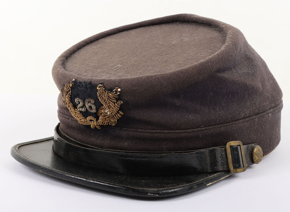 US CIVIL WAR PERIOD UNION OFFICERS KEPI - Image 3 of 9