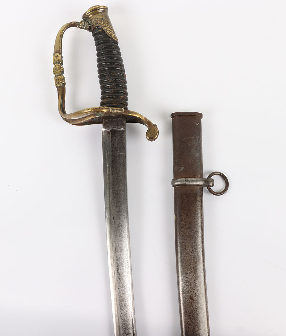 U.S. MODEL 1821 INFANTRY OFFICERS SWORD