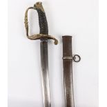 U.S. MODEL 1821 INFANTRY OFFICERS SWORD