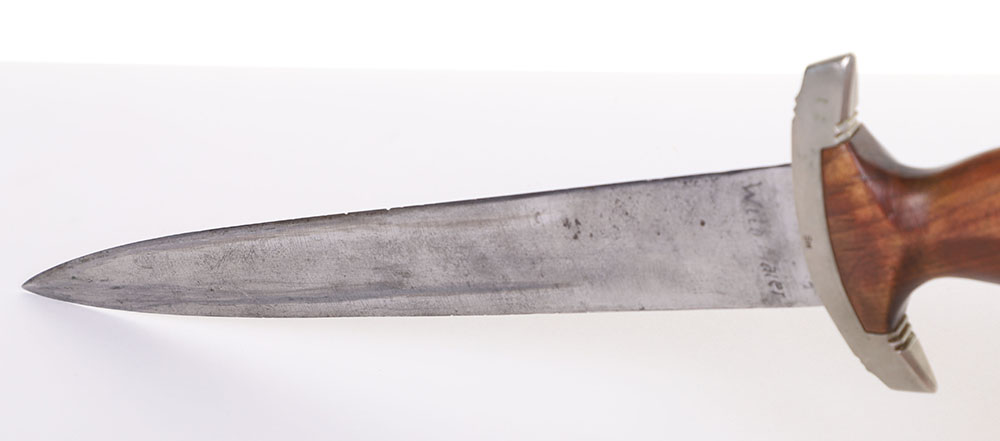 THIRD REICH SA (STURMABTEILUNG) DRESS DAGGER WITH NAME ETCHED TO BLADE - Image 10 of 14