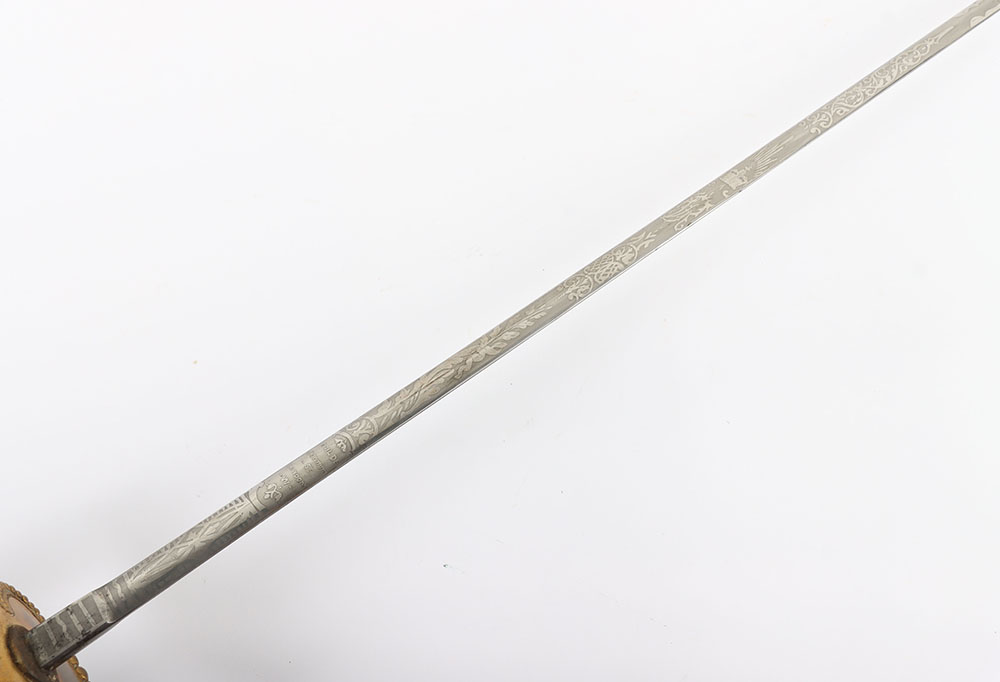 ENGLISH COURT SWORD CIRCA 1840 – 1860 - Image 8 of 21