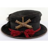 US CIVIL WAR PERIOD UNION “PORK PIE” ARTILLERY HAT, STYLE USED BY GENERAL PHIL SHERIDAN