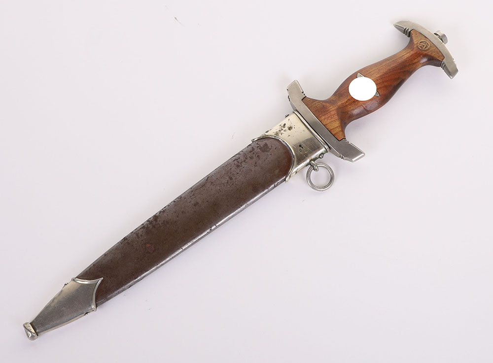 THIRD REICH SA (STURMABTEILUNG) DRESS DAGGER WITH NAME ETCHED TO BLADE