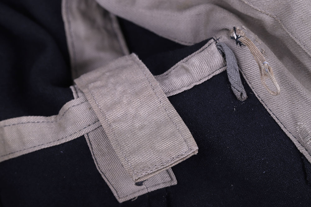 WW2 GERMAN PANZER BLACK WRAPOVER TUNIC - Image 11 of 37