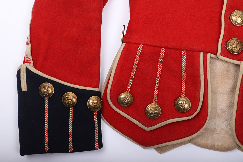 SCOTTISH QUEENS OWN CAMERON HIGHLANDERS PIPERS / DRUMMERS DOUBLET TUNIC - Image 3 of 10