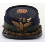 AMERICAN FRATERNAL CAP, CIRCA 1870-1880